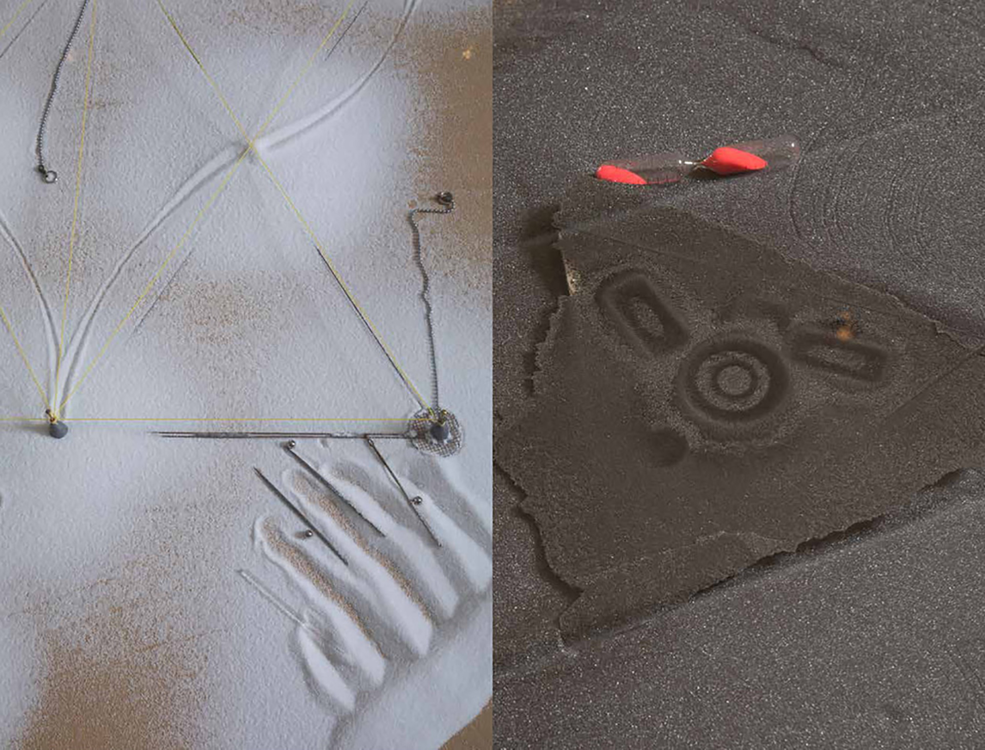 砂絵の再生と中西夏之アーカイヴ